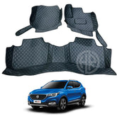 MG ZS 7D Car Mats Black Multi Layer Protection Perfect Fit for 2021-2022